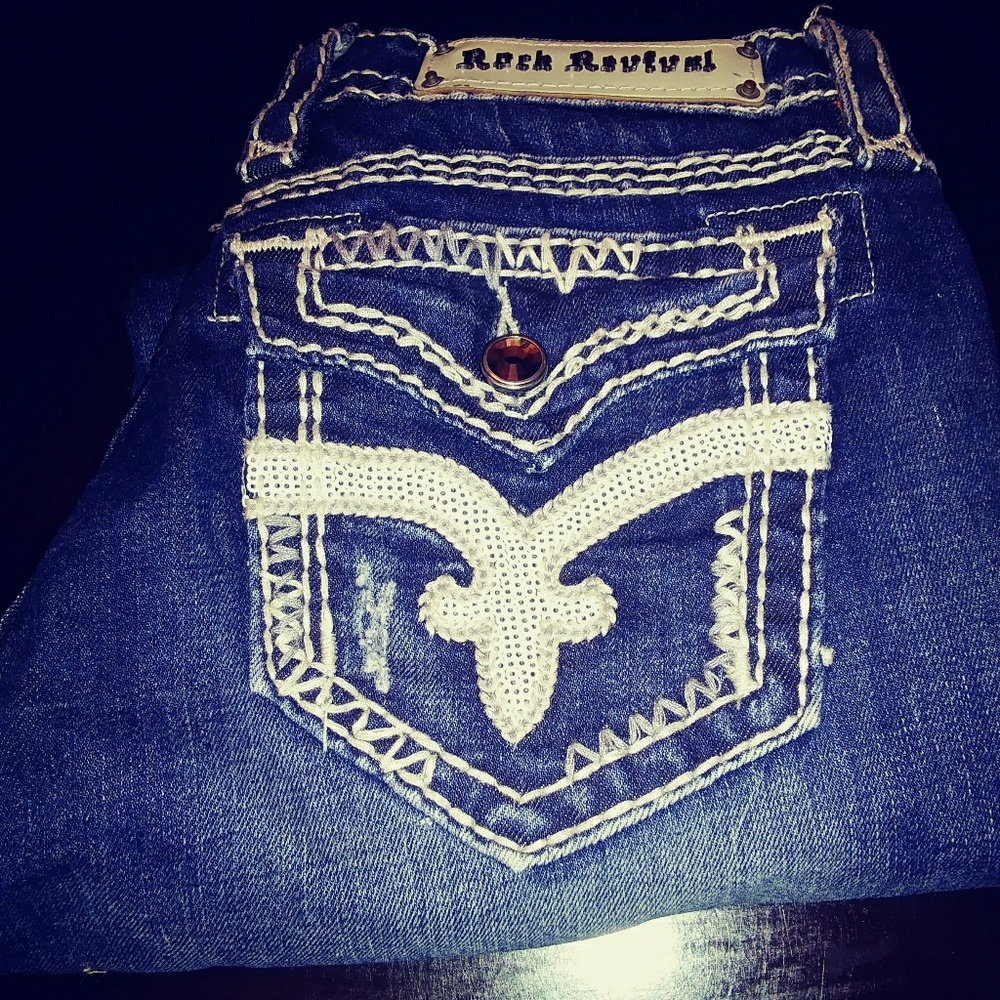 Rock Revival Capris
